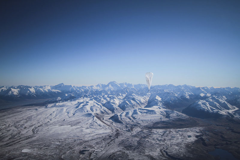 The Project Loon team monitors their balloons 24 hours a day, from launch to recovery, and shares position information and projections with local aviation authorities. Photo courtesy of Project Loon / X.