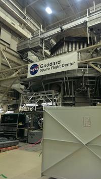The Space Environment Simulator (SES) at NASA Goddard, one of my favorite parts of the tour.