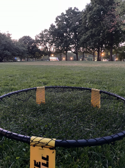 Spike Ball on the National Mall