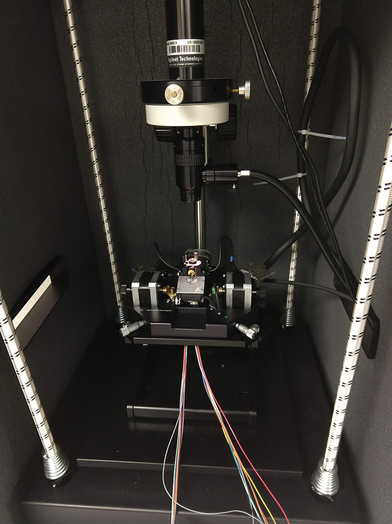 The scanning-probe microscope used to collect data. Photo courtesy of the author. 