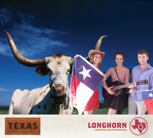 Ashley, Simon and I &quot;Touring Texas&quot; at Safeway's National BBQ Battle