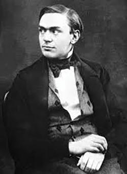 Alfred Nobel as a young man. (PDM).