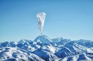 Testing one of Project Loon's balloons.