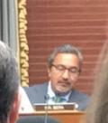 Ami Bera, M.D., the house representative from the 7th congressional district in California, just after giving the SPS interns a shoutout.